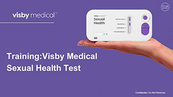 Training: Visby Medical Sexual Health Test